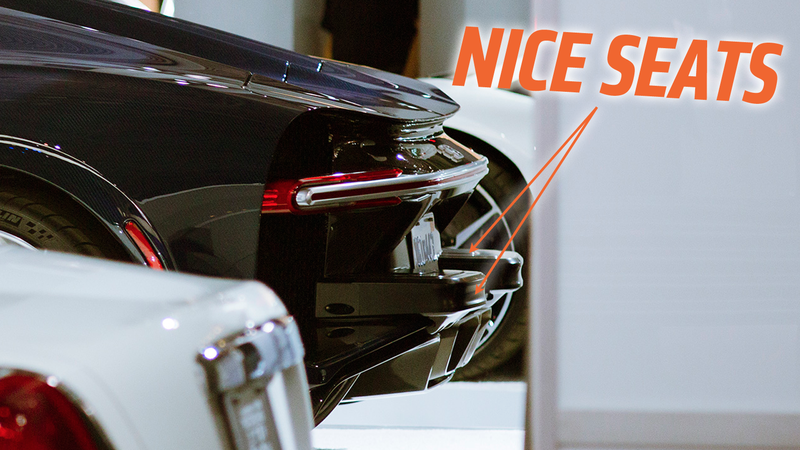 Illustration for article titled Here's The Bugatti Chiron's Tacked-On American-Market Bumper Lumps